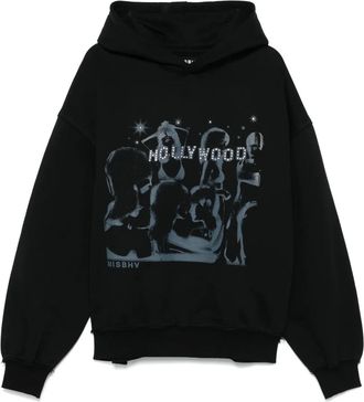 Misbhv Felpa con cappuccio Hollywood - Nero