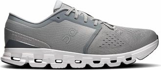 On Mens Cloud X4 Running Shoes In Alloy/ivory