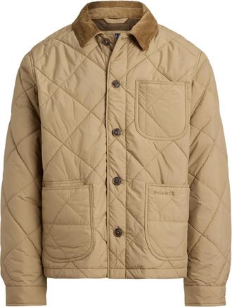 Polo Ralph Lauren Jack met ribfluwelen afwerking - Beige