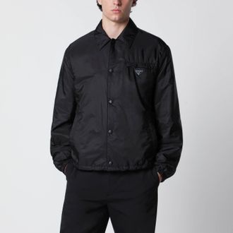 Prada Black Re-Nylon blouson jacket