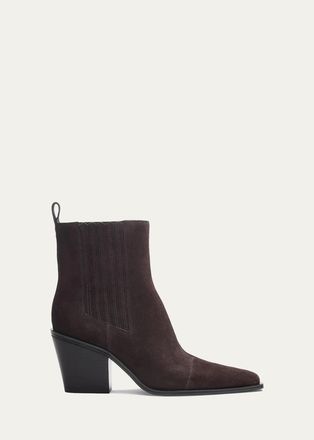Rag & Bone 75mm Newbury Suede Chelsea Boots