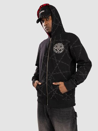 Affliction Iron Briar Hoodie schwarz