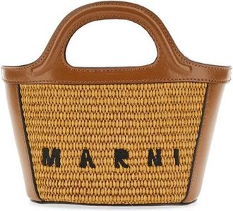 Marni Tropicalia Micro Bag With Woven Texture