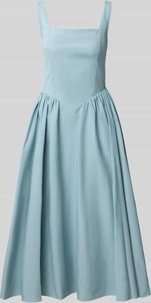 Jake*s Cocktailkleid mit r&uuml;ckseitigem Rei&szlig;verschluss in Jeansblau, Gr&ouml;&szlig;e 32