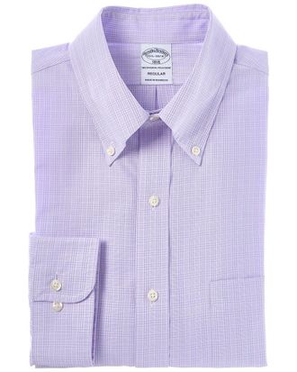 Brooks Brothers Check Button Shirt