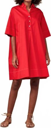 Bellerose Kelly Short Sleeve Dress In Amore