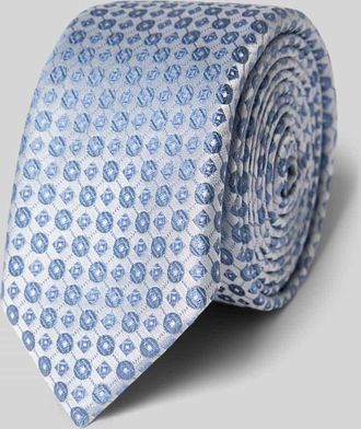 HUGO BOSS Seiden-Mix Krawatte in Royal, Gr&ouml;&szlig;e 1