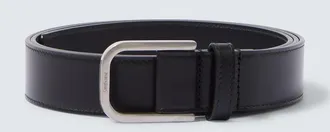Saint Laurent Cintur&oacute;n de piel