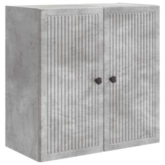 vidaXL Armario De Pared Gris Hormig&oacute;n 59 X 31 X 60 Cm Vidaxl