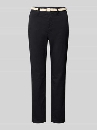 s.Oliver Red Label Regular Fit Chino aus Baumwoll-Mix in Black, Gr&ouml;&szlig;e 34