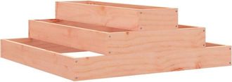 vidaXL Jardinera de madera maciza de abeto douglas 80x80x27 cm vidaXL