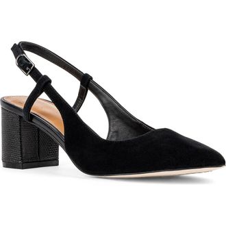 Donald J Pliner Slingback Pump in Black at Nordstrom Rack, Size 9.5