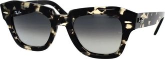 Ray-Ban Vierkante zonnebril State Street Model - unisex - Zonnebrillen - Bruin - 52 MM - Accessoires