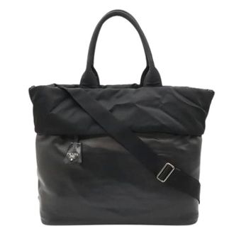 Prada Pre-owned Vintage Tote Bag - Pre-owned - Mujer - Negro - ONE SIZE