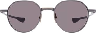 Dita Eyewear VERS-ONE Grey Round Titanium Unisex Sunglasses DTS150-A-02 50