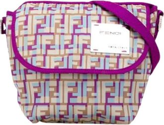Fendi Pre-owned Cross Body Bags, female, Purple, Size: ONE SIZE Pre-owned Cross Body Bag
