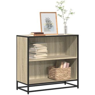 vidaXL Vidaxl - Libreria Rovere Sonoma 80,5x35x76 cm in Legno Multistrato