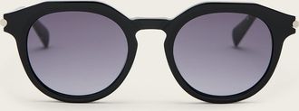 AllSaints Acetate/Zinc Van Panto Framed Sunglasses, Size: One Size