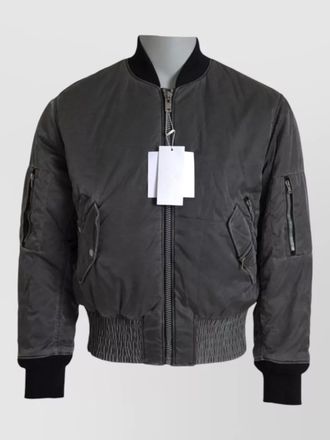 Maison Margiela bomber jacket nylon modern fit pockets