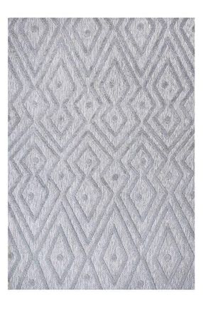 Jonathan Y Designs Balansat Moroccan Diamond Indoor/Outdoor Area Rug in Light Gray at Nordstrom, Size 3Ft 0In X 5Ft 0In