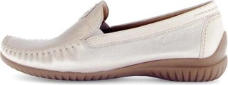 Gabor 86.090.82 Ballerina - Dames - Loafers - Beige - 39 EU - Leer - Schoenen