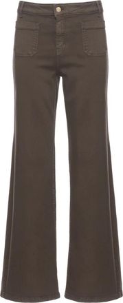 Marella Broeken, Dames, Bruin, S, Katoen, Emme Broek