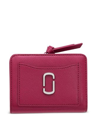 Marc Jacobs logo-plaque leather wallet - women - Leather - One Size - Pink