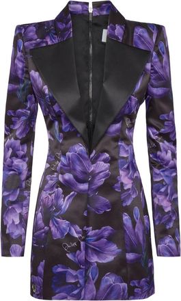 Philipp Plein Kleedjes, Dames, Zwart, M, Blazers