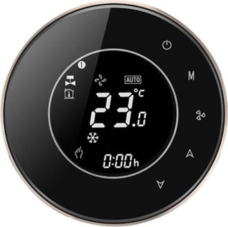 OEM Termostato Bac-6000elzb, Temperatura Constante, Pantalla Lcd 5-95&deg;c, Control Remoto Inal&aacute;mbrico, Unidad Ventilador-convector (blanco)