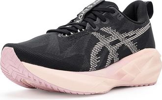 Asics Novablast 5 Womens Running Shoes Black/Pearl Pink : 11.5 B - Medium, Synthetic