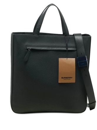 Burberry Olympia leren shopper - Zwart