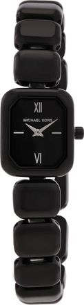 Michael Kors Cami Two-Hand Black Stainless Steel Watch