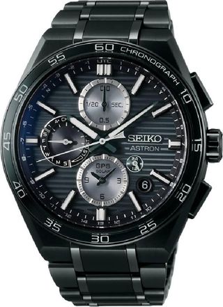 Seiko Astron GPS Solar Chronograph Quartz Mens Watch SSH179J1