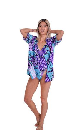 OOSC Fresh Prince Onepiece Swim Suit in Multi at Nordstrom, Size X-Large