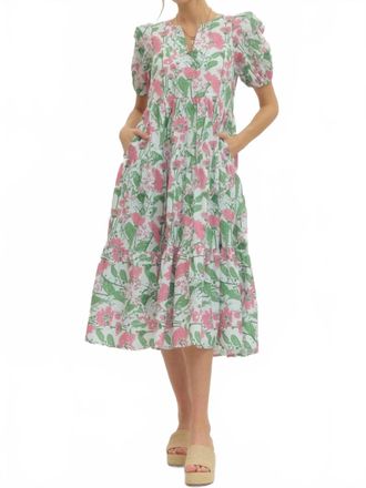 Entro Julietta Dress In Pink