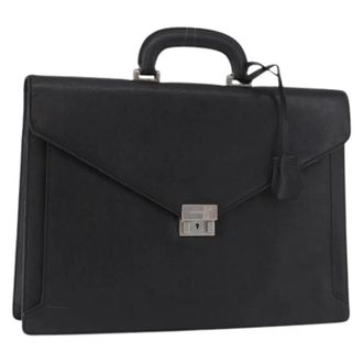 Burberry Pre-owned Business Bag - unisex - Burberry Vintage - Vintage Handbags - Black - ONE SIZE - Pre-owned