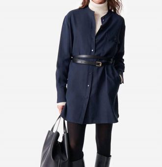 Vanessa Bruno Dao Dress In Navy