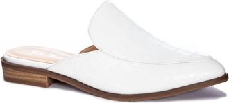 Chinese Laundry Why Dont You Slide In Croc White