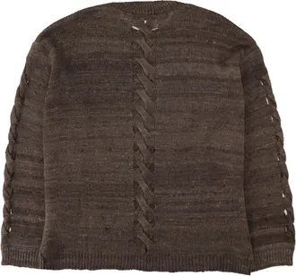 Our Legacy Hand-Spun Silk Popover Sweater - Brown
