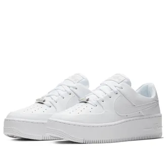 Nike Air Force 1 Sage Low AR5339-100 Sneaker Womens White Platform Shoes RHS4098