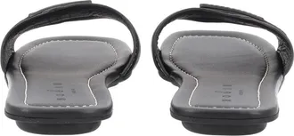Hogan Flat Sandals - Black