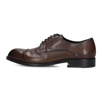 HUGO BOSS Heren, Schoenen, Bruin, Maat: 42 EU Wol