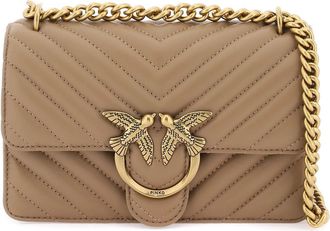 Pinko Mini Love Bag One Chevron