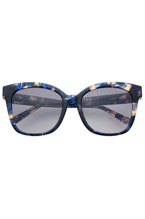 Freyrs Eyewear Amber Cat Eye Sunglasses in Blue at Nordstrom