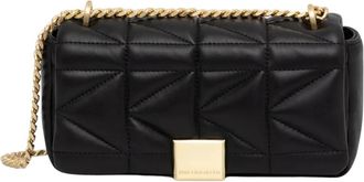 Karl Lagerfeld K/Kuilt - Dames - Schoudertassen - Zwart - ONE Size - Polyester - Tassen