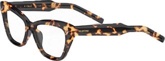 Valentino Ladies Black Cat Eye Eyeglass Frames VLX-140 B