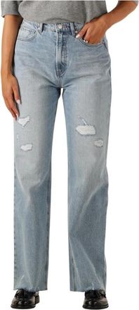 Circle Of Trust Blauwe Straight Leg Jeans voor Vrouwen - Dames - Regular Fit Jeans - Blauw - W25 - Jeans