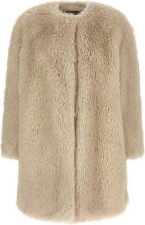 Max Mara Coat In Faux Fur