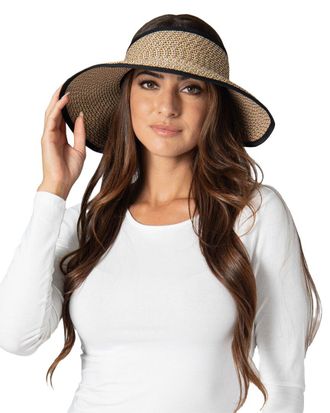 San Diego Hat Company Signature Ultrabraid Large Brim Visor