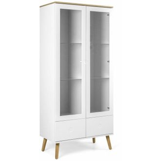 Les Tendances Credenza/Vetrina CASPER bianco